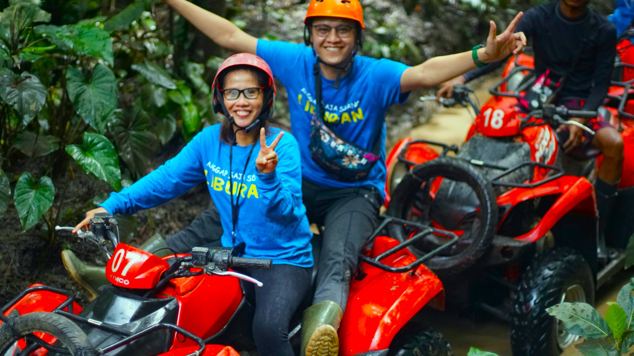 Ubud Jungle ATV Quad Bike: (Includes Crispy Duck Lunch)